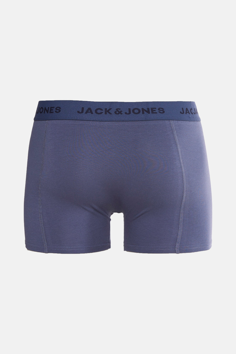Boxer bleu de ACCESSORIES BY JACK & JONES, avec une ceinture élastique logotypée.