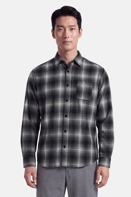 Chemise à manches longues - Gris