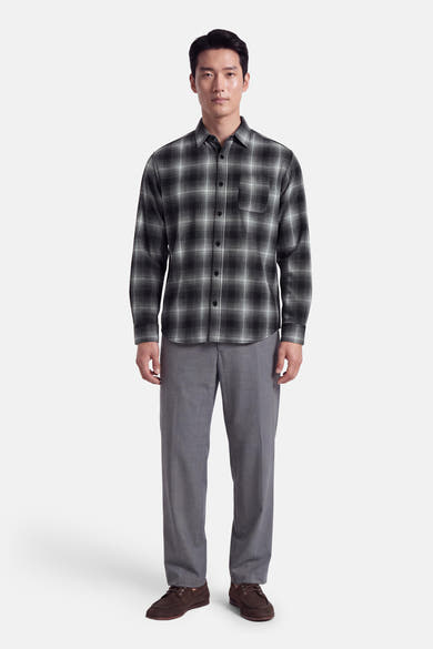 Chemise à manches longues - Gris