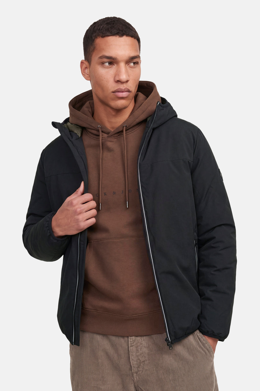 Imperméable noir - PREMIUM by JACK & JONES