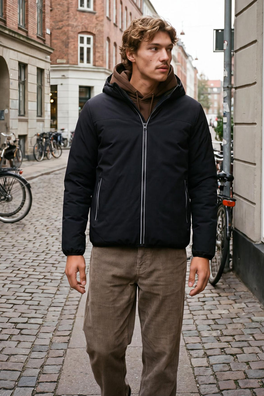 Imperméable noir - PREMIUM by JACK & JONES