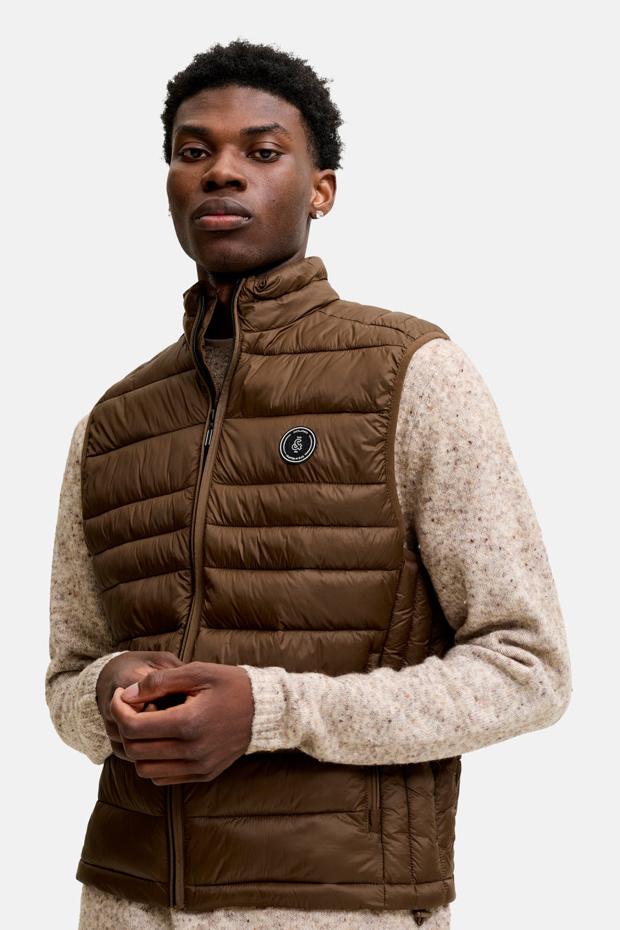 Bodywarmer brun - PREMIUM by JACK & JONES
