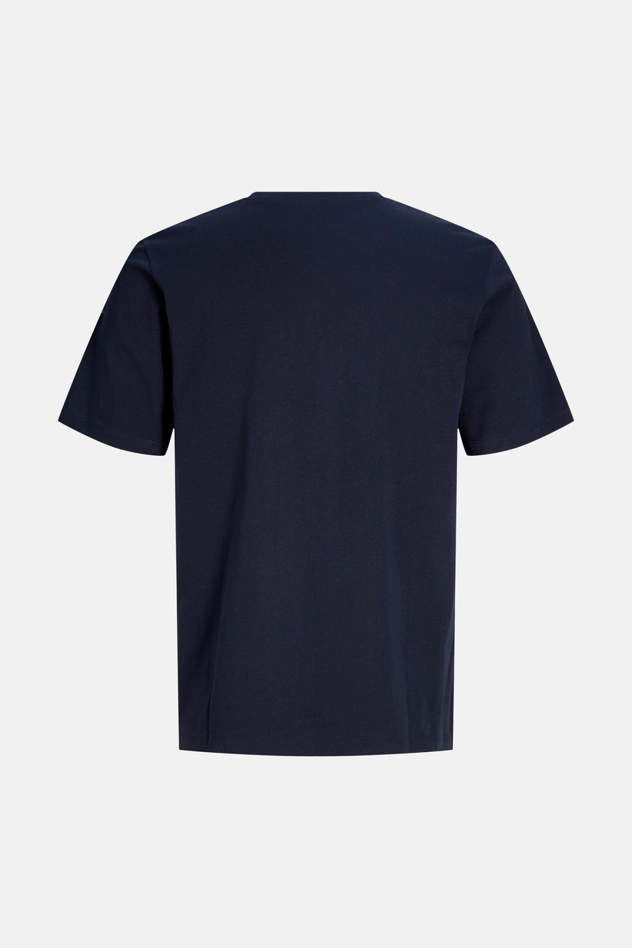 Dos d’un T-shirt bleu marine à manches courtes ORIGINALS BY JACK & JONES