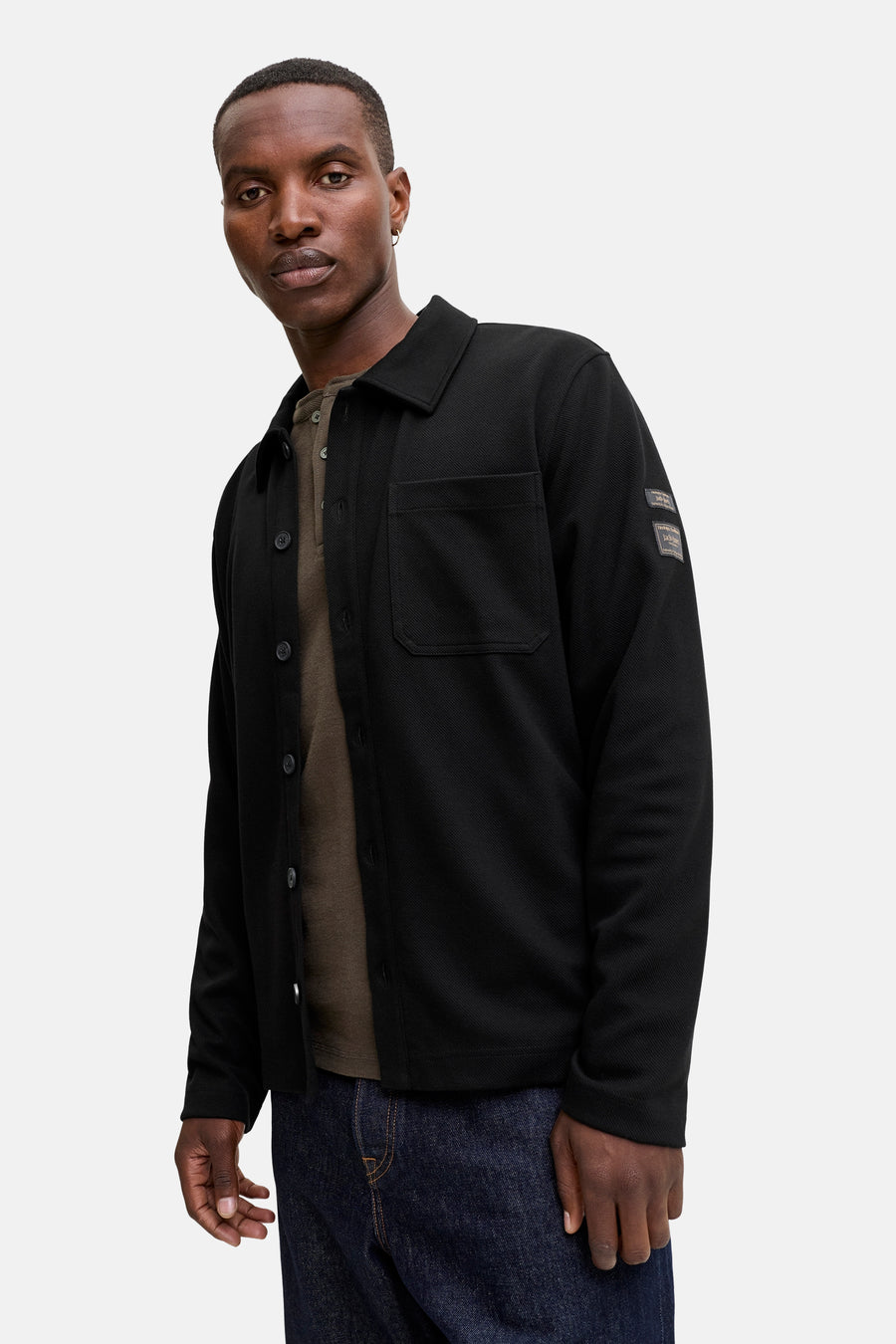 Chemise (manches longues) noir - JACK & JONES