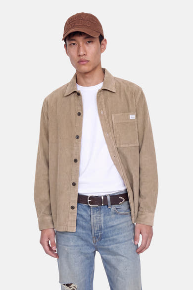 Chemise beige - ORIGINALS BY JACK & JONES