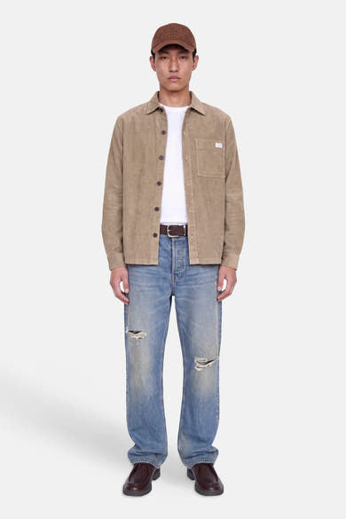Chemise beige - ORIGINALS BY JACK & JONES