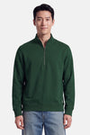 Sweat col O - vert