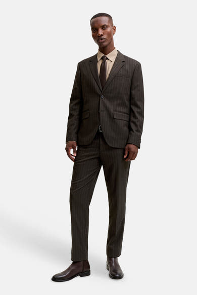 Pantalon de costume brun - PREMIUM by JACK & JONES