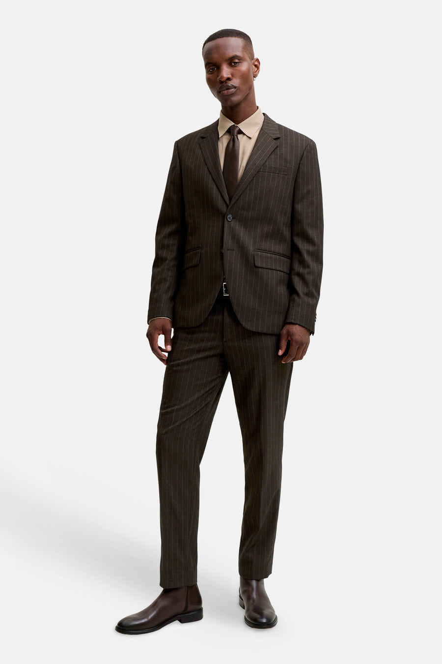 Pantalon de costume brun - PREMIUM by JACK & JONES
