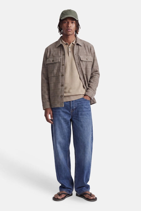 Pull col roulé jaune - PREMIUM by JACK & JONES