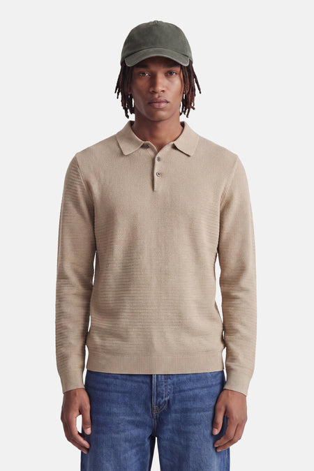 Pull col roulé jaune - PREMIUM by JACK & JONES