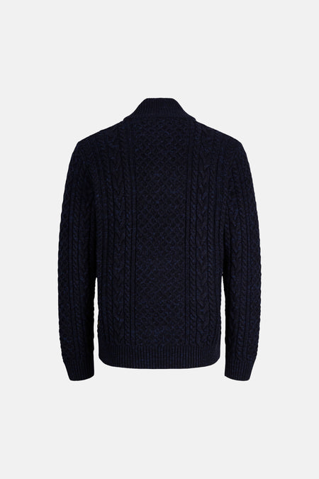 Trui met rolkraag blauw - PREMIUM by JACK & JONES