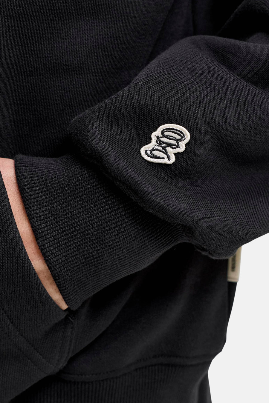 Sweat à capuche noir - ORIGINALS BY JACK & JONES