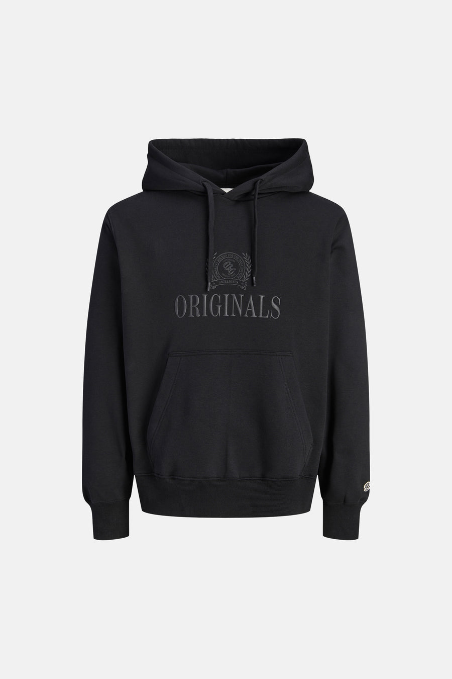 Sweat à capuche noir - ORIGINALS BY JACK & JONES