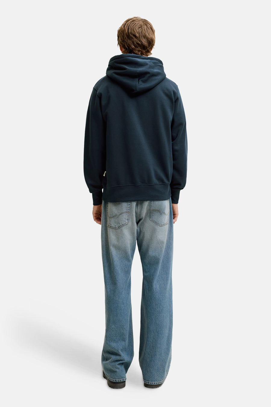 Sweat à capuche bleu - ORIGINALS BY JACK & JONES
