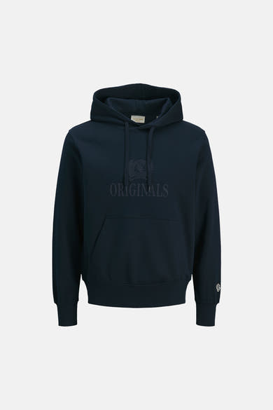 Sweat à capuche bleu - ORIGINALS BY JACK & JONES