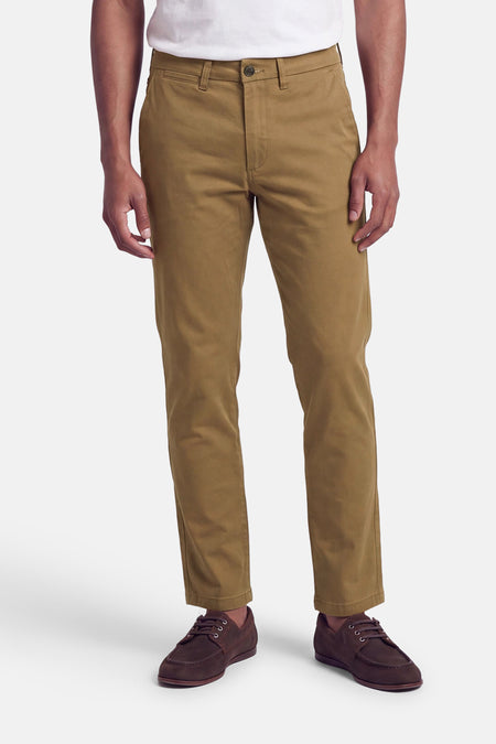 Chino beige JACK & JONES JEANS INTELLIGENCE porté de face