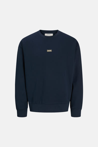 Sweat col rond gris - JACK & JONES