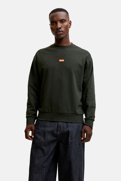 Sweat col rond vert - JACK & JONES