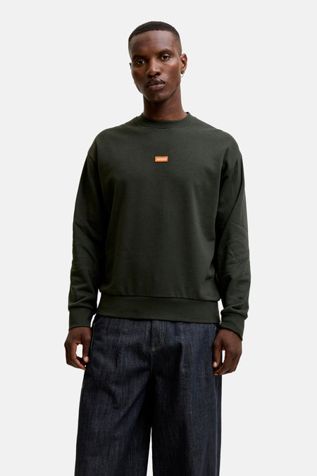 Sweater O-hals - Peat