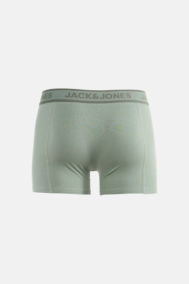 Boxer bleu par ACCESSORIES BY JACK & JONES, avec une ceinture logotypée et une coupe ajustée.