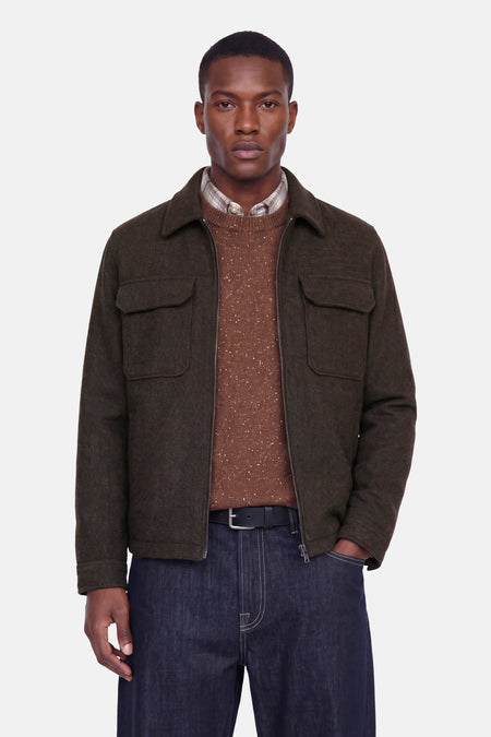 Heren tops jas casual brun - PREMIUM by JACK & JONES