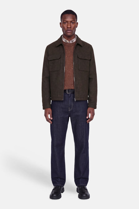 Heren tops jas casual brun - PREMIUM by JACK & JONES