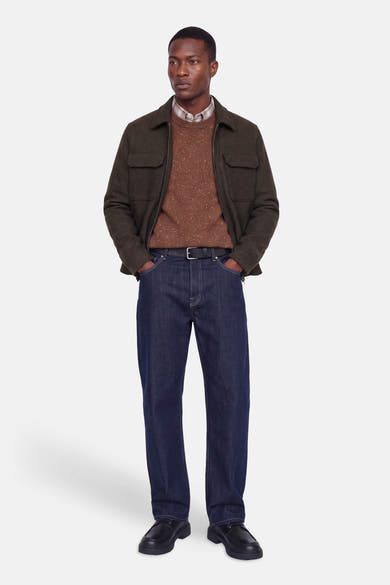 Heren tops jas casual brun - PREMIUM by JACK & JONES