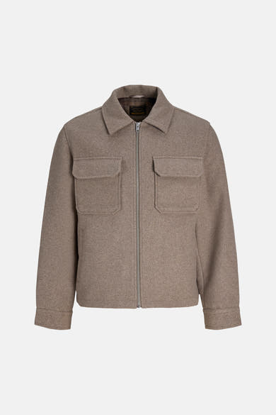 Heren tops jas casual beige - PREMIUM by JACK & JONES