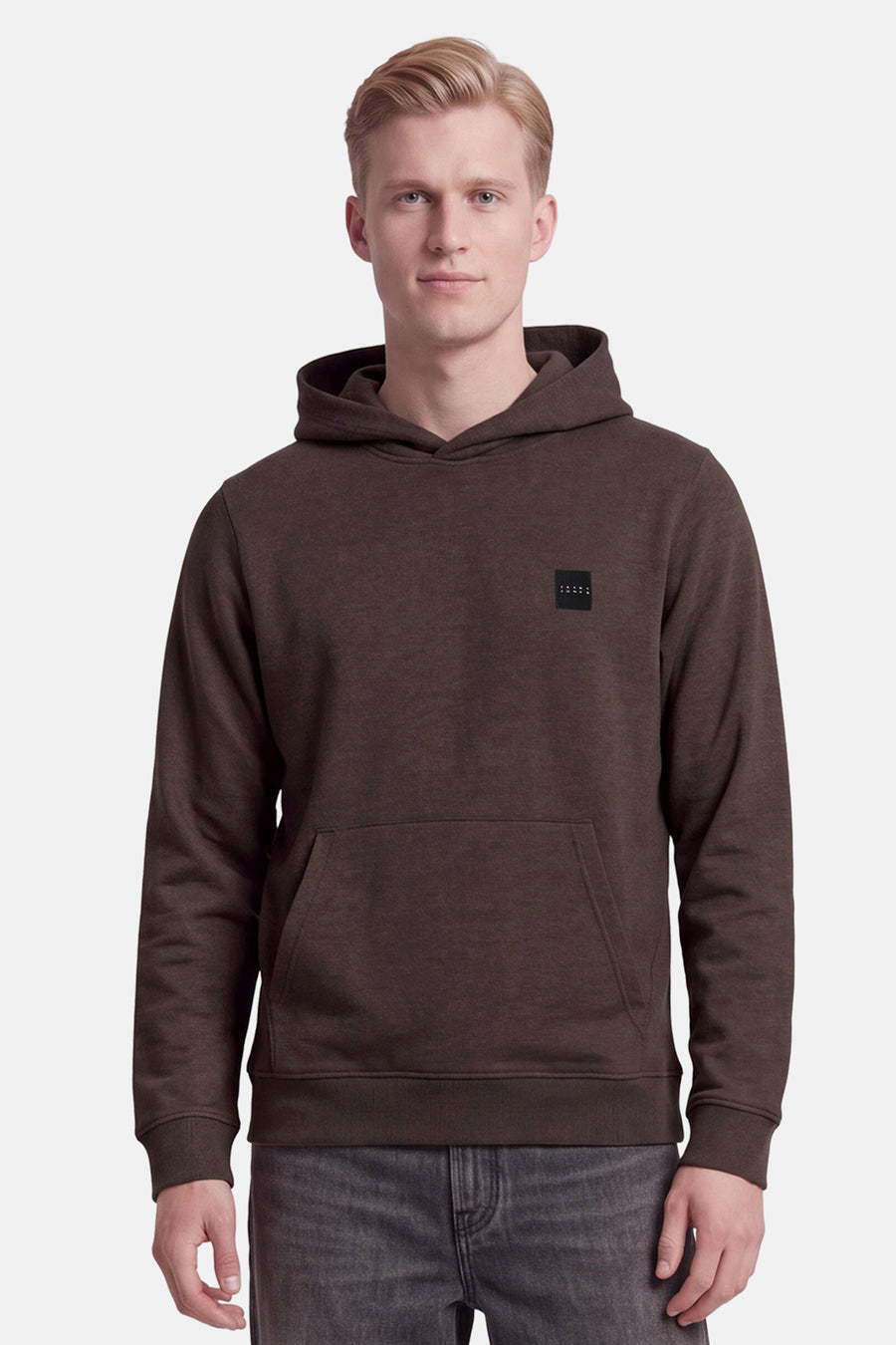 Sweat à capuche - brun