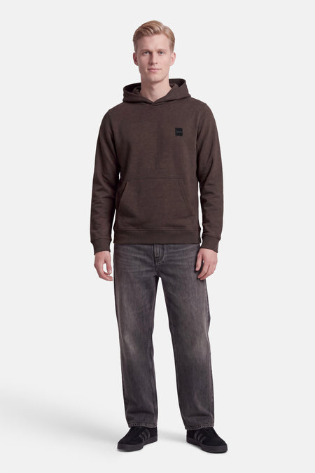 Sweat à capuche - brun