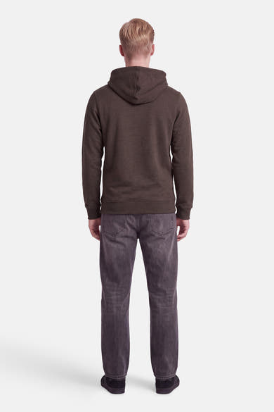 Sweat à capuche - brun