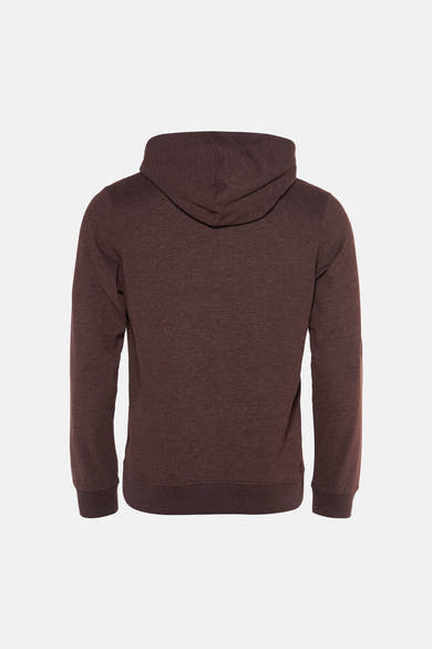 Sweat à capuche - brun