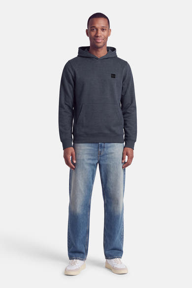 Sweat à capuche - Bleu