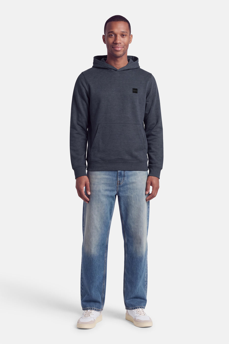 Sweat à capuche - Bleu