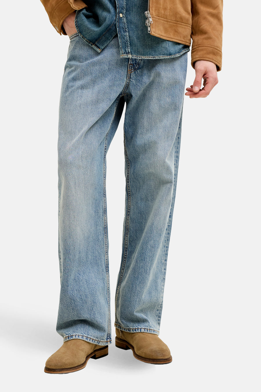 Jean droit light blue denim - JACK & JONES JEANS INTELLIGENCE
