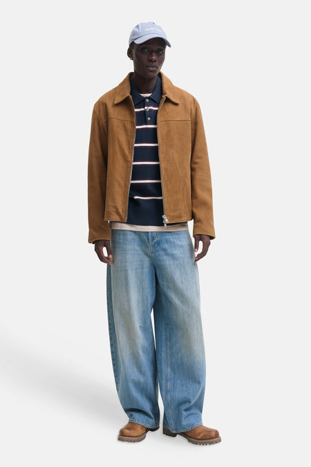 Pull V-hals - blauw
