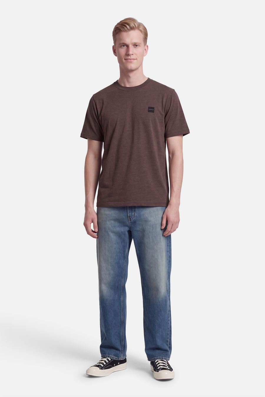 T-shirt à manches courtes - brun