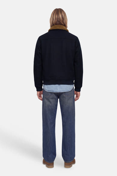 Heren tops jas casual blauw - PREMIUM by JACK & JONES
