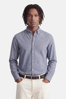 Chemise à manches longues - bleu