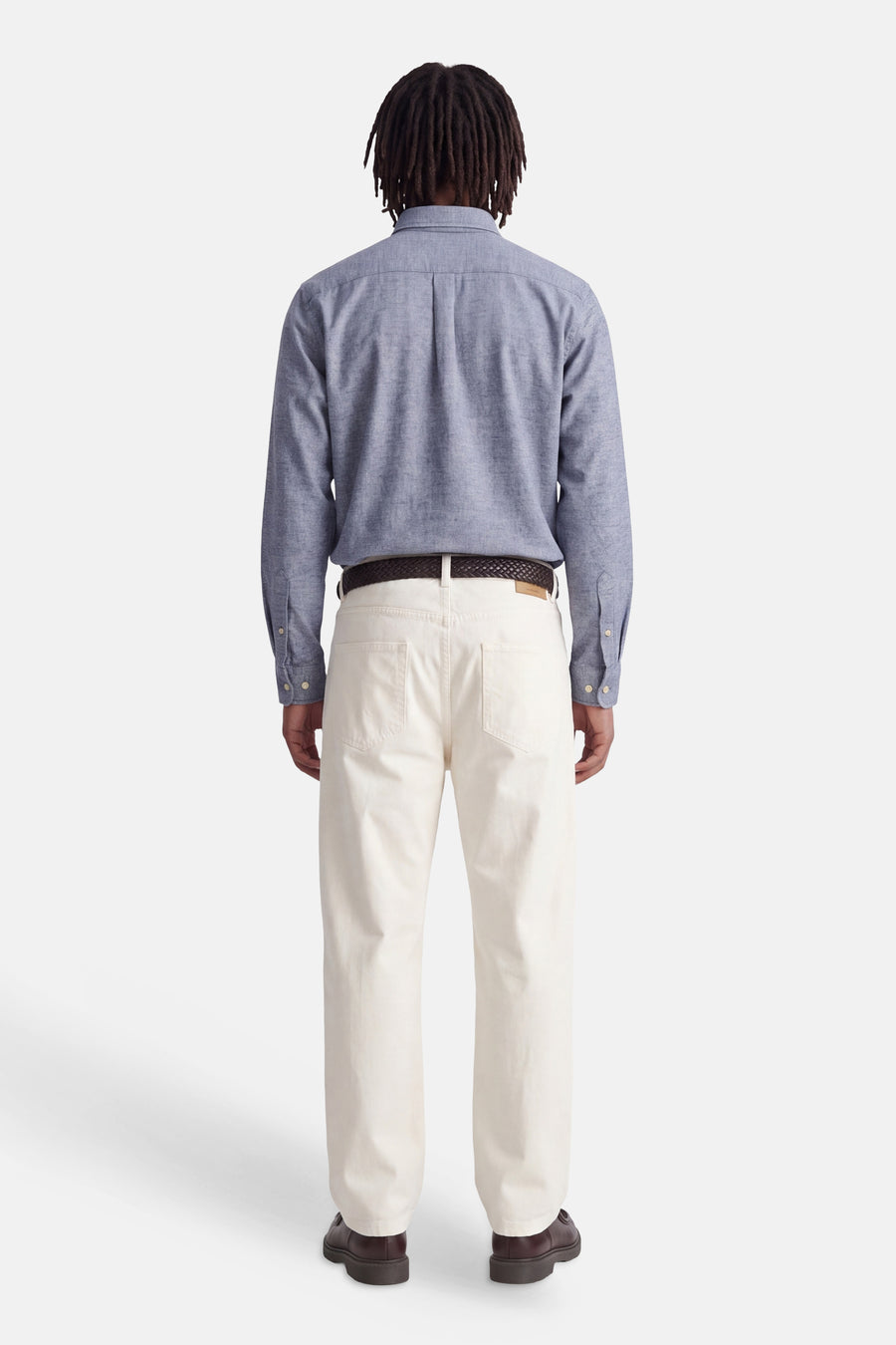 Chemise à manches longues - bleu