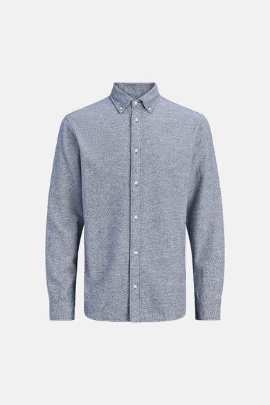 Chemise à manches longues - bleu