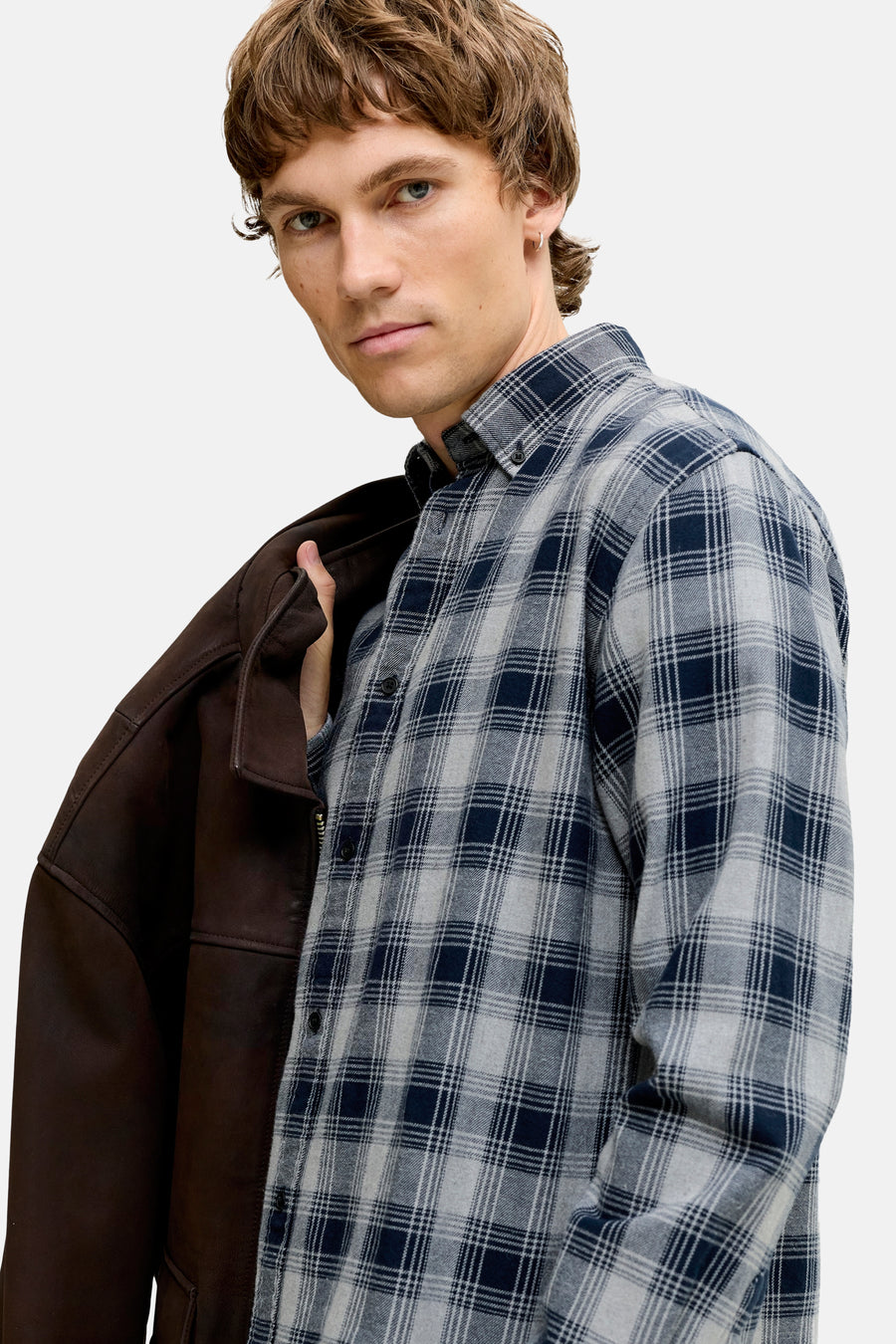 Chemise (manches longues) bleu - ORIGINALS BY JACK & JONES