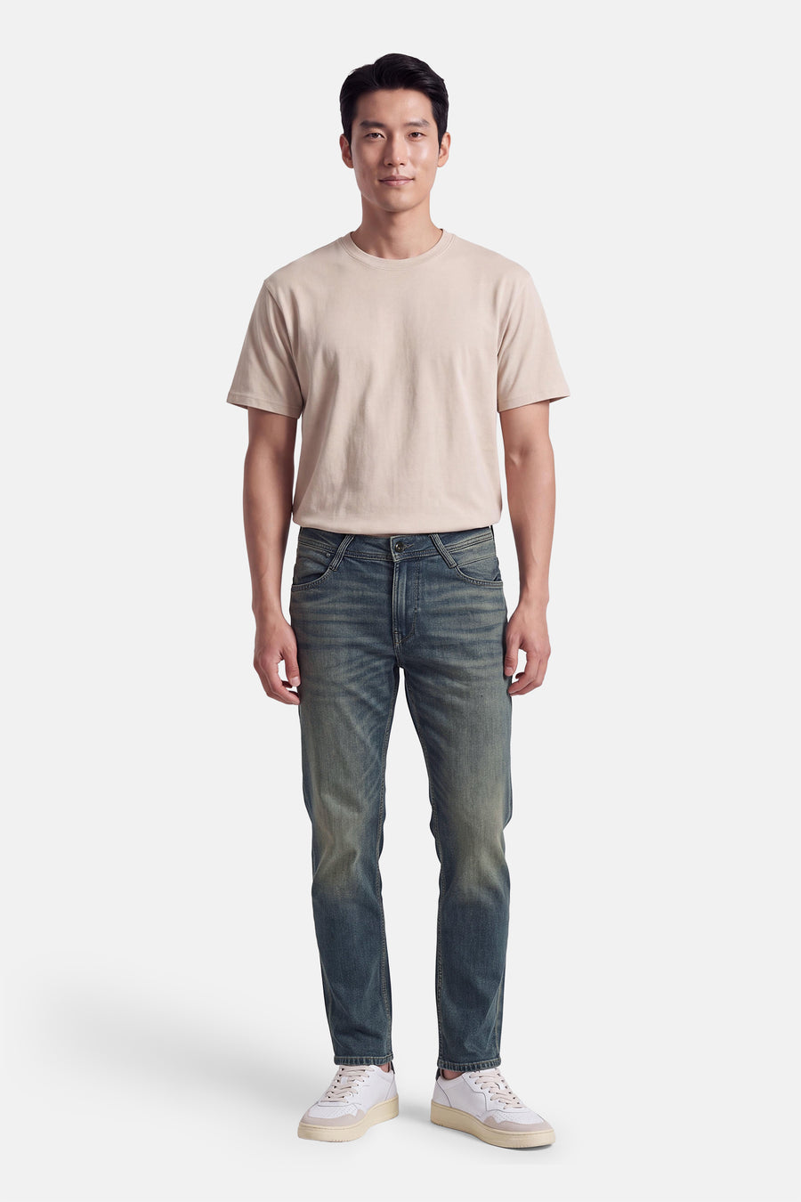 CLARK - mid blue denim