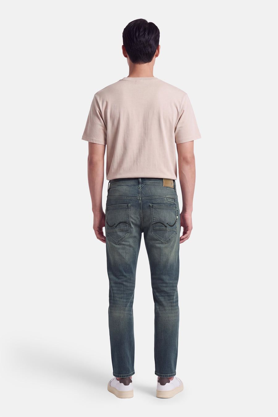 CLARK - mid blue denim