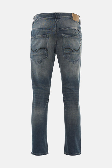 Jeans straight mid blue denim - JACK & JONES JEANS INTELLIGENCE