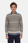 Pull col rond gris - PREMIUM by JACK & JONES