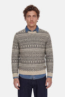 Pull col rond gris - PREMIUM by JACK & JONES