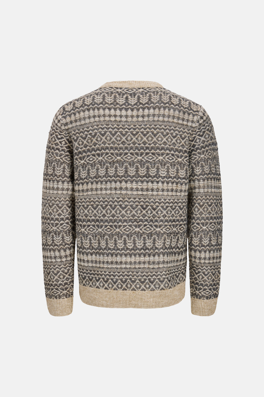 Pull col rond gris - PREMIUM by JACK & JONES
