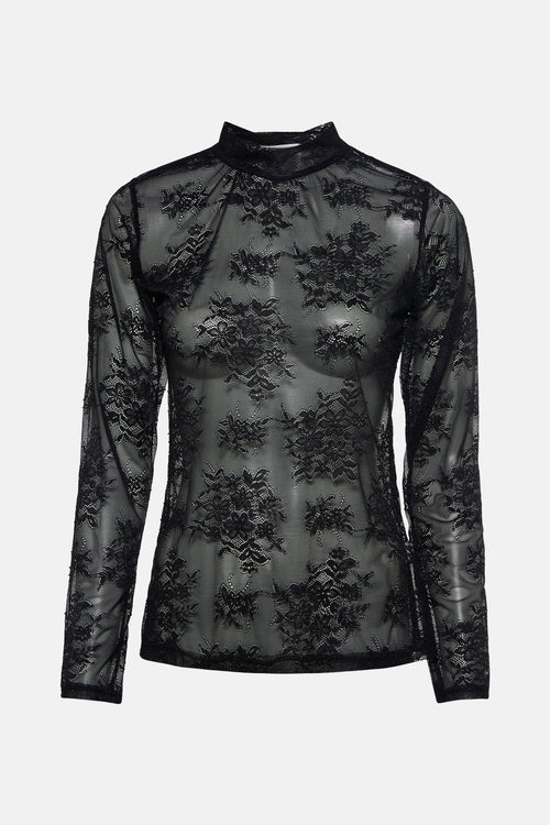 T-shirt (lange mouwen) zwart - Terra di Siena